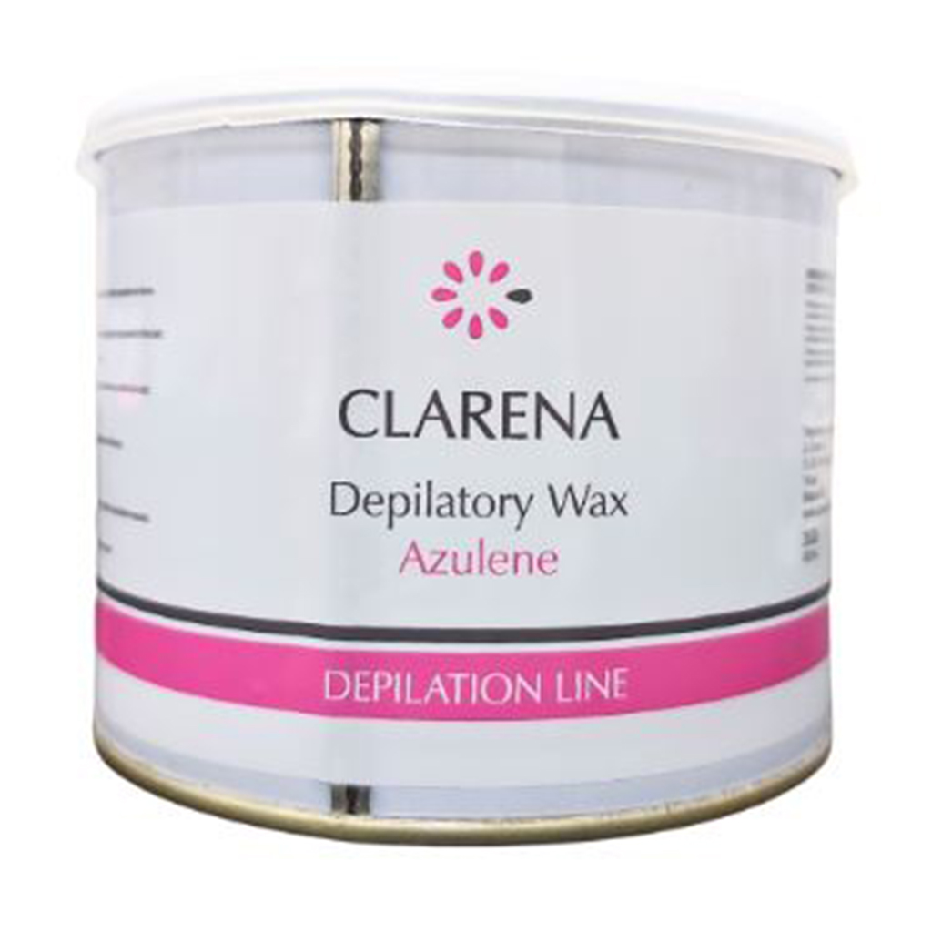 Віск для депіляції Clarena Dermatology Line Wax Azulene Blue для чутливої шкіри, 400 мл